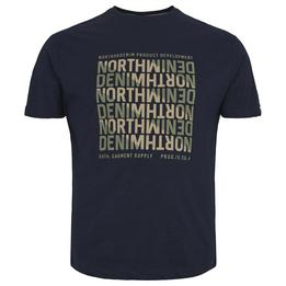 Overview image: North T-shirt printed