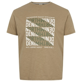 Overview image: North T-shirt printed