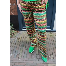 Overview image: Only-M Pantalon wijd elastiek ambizio