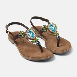 Overview image: Lazamani Sandalen Strass Stones