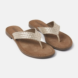 Overview image: Lazamani Slippers Shiny Weave
