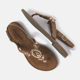 Overview second image: Lazamani Sandalen Strass Stones
