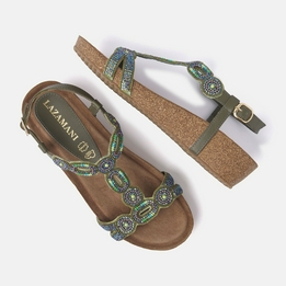 Overview second image: Lazamani Sandalen beads/rounds