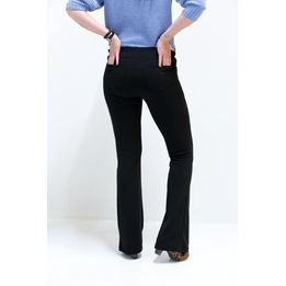 Overview second image: Madame Liz Flared pant zwart