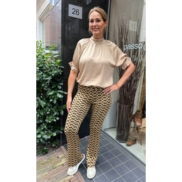 Overview second image: Madame Liz Flared pant groove 70`s