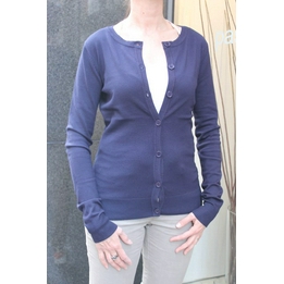 Overview image: Tall People Vest ronde hals