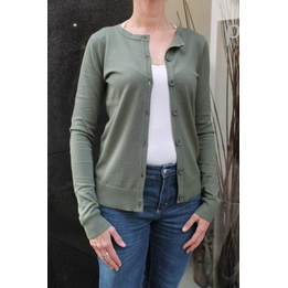 Overview second image: Tall People Vest ronde hals