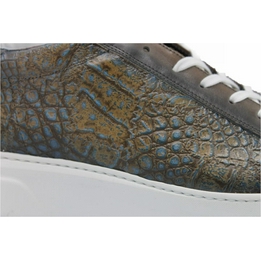 Overview second image: Giorgio Sneaker crocoprint