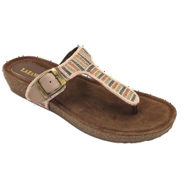 Overview second image: Lazamani Slippers Beads Wedge