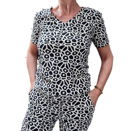 Overview image: Aime Top Gia Tee V-hals
