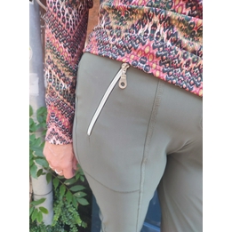 Overview second image: Only-M Pantalon travel ritsjes strong